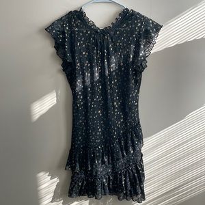 Lost + Wander Black Star Dress
